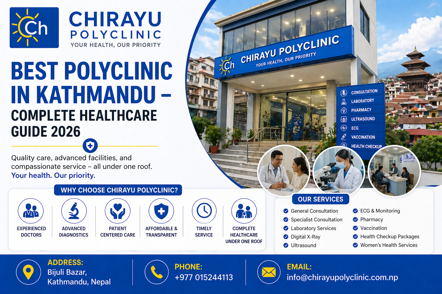 Best Polyclinic in Kathmandu – Complete Healthcare Guide 2026